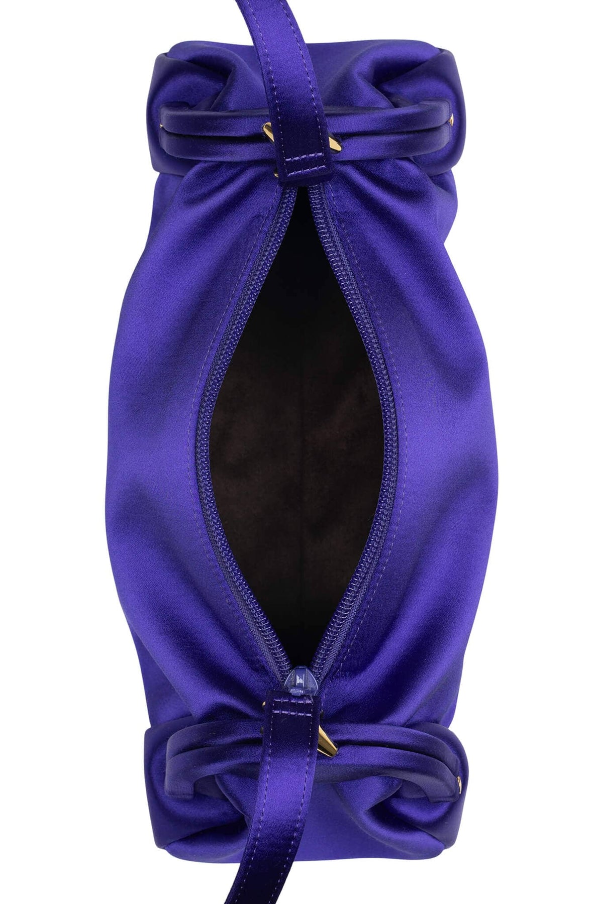ON-SUNSET Bag Shoulder Bag Indigo Satin Gold