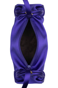 ON-SUNSET Bag Shoulder Bag Indigo Satin Gold