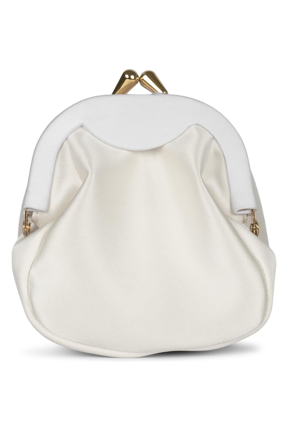 ON-SUNSET Shoulder Bag White Satin Gold
_hover