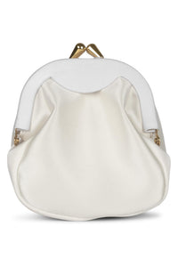 ON-SUNSET Shoulder Bag White Satin Gold
_hover