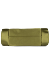 ON-SUNSET Shoulder Bag Olive Satin Gold 
