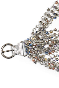 OPULENCE CHOKER Jeffrey Campbell Choker Silver Multi 