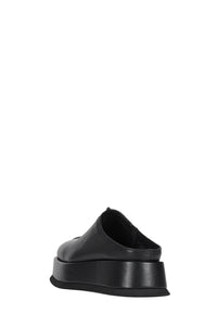 OSCILLATE Jeffrey Campbell Platform Mule Black