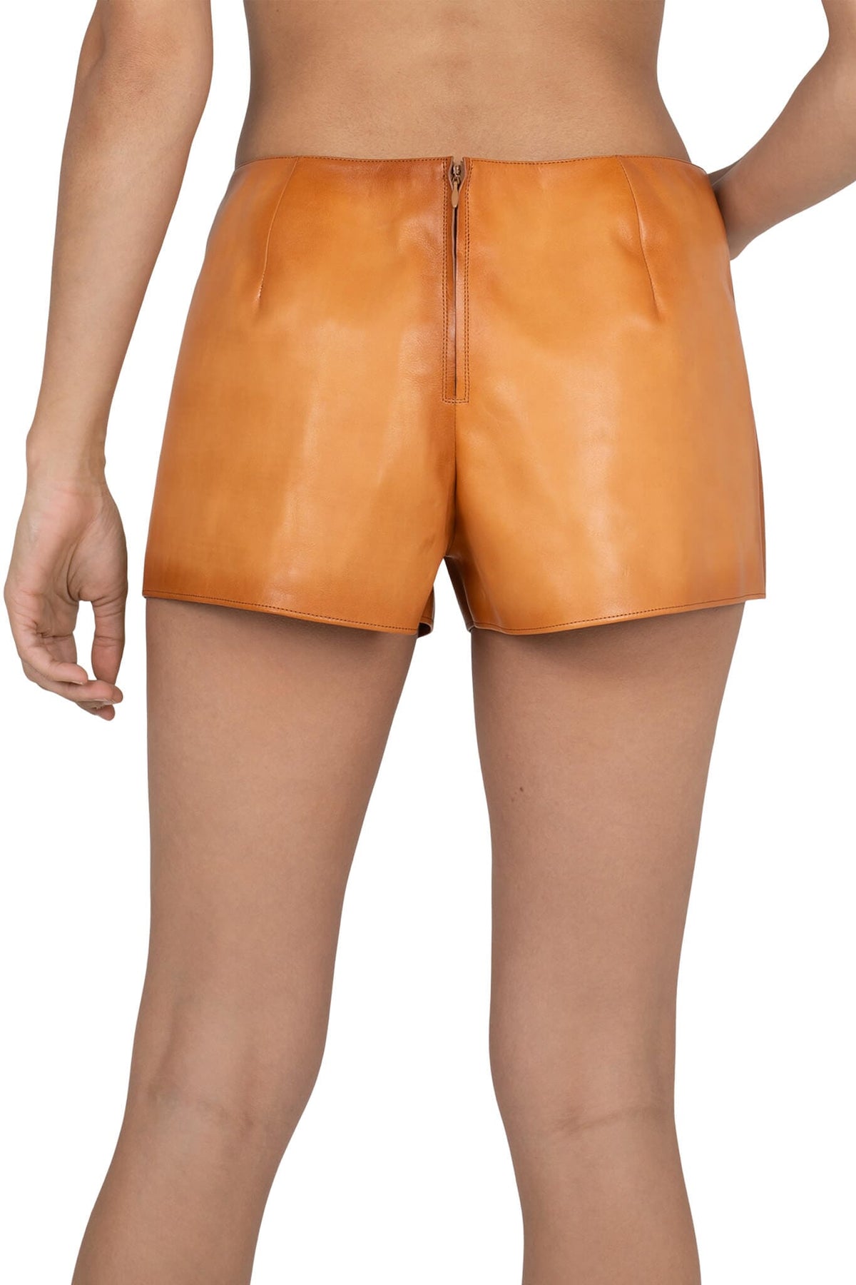 OUT-WEST SHORTS Jeffrey Campbell Shorts Tan Ruboff_hover