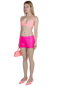 OUT-WEST Jeffrey Campbell Shorts Fuchsia Neon 2