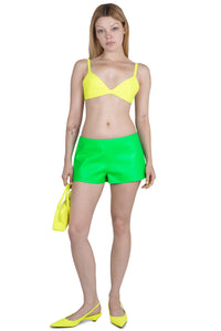 OUT-WEST Jeffrey Campbell Shorts Green Neon 2