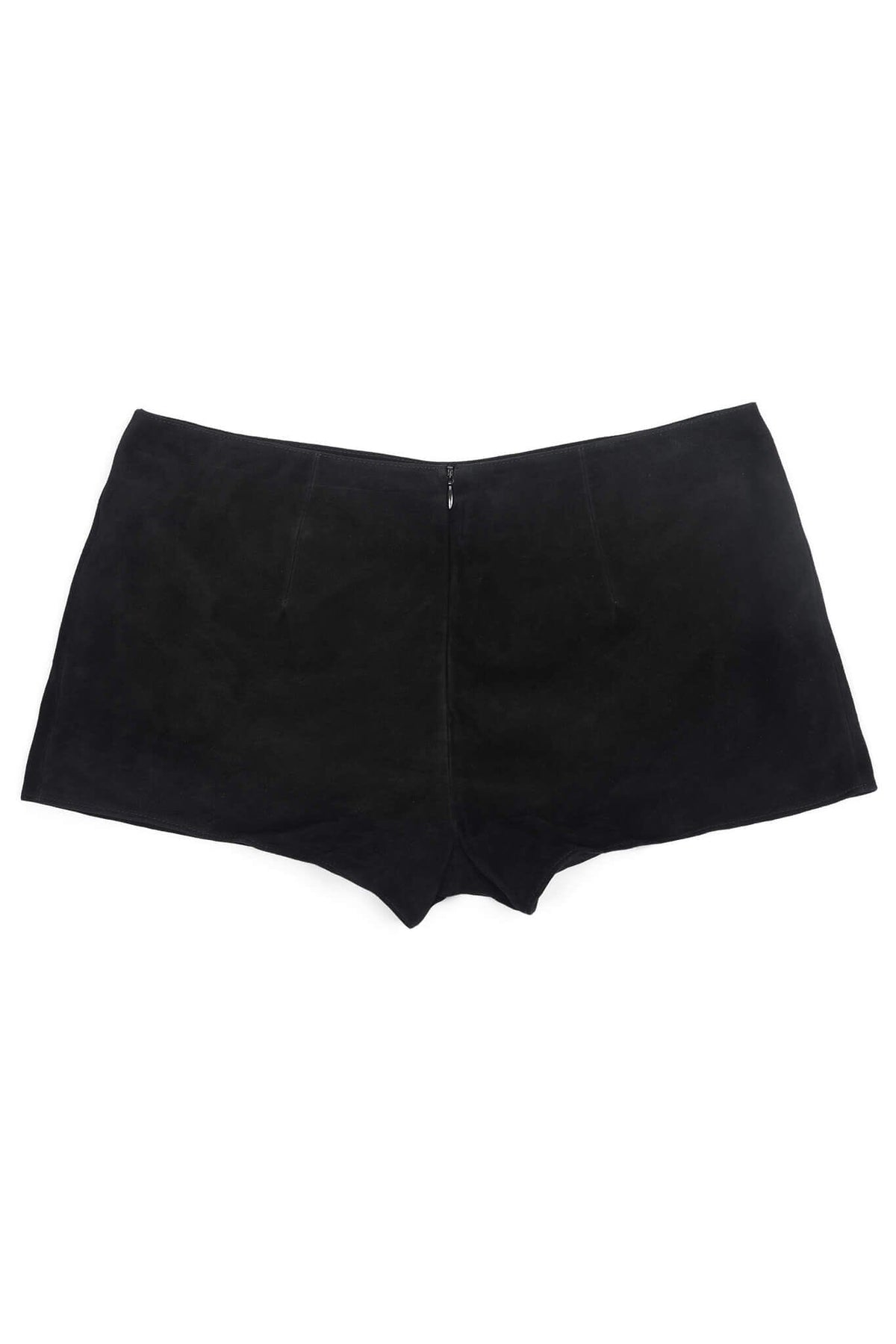 OUT-WEST SHORTS Jeffrey Campbell Shorts Black Suede