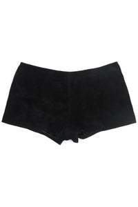 OUT-WEST SHORTS Jeffrey Campbell Shorts Black Suede