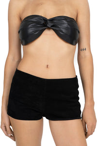 OUT-WEST SHORTS Shorts YYH Black Suede XS 