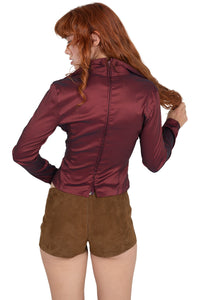 OUT-WEST Jeffrey Campbell Shorts Tan Suede_hover