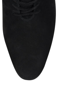 PANTOMIME Jeffrey Campbell Oxford Pump Black Suede