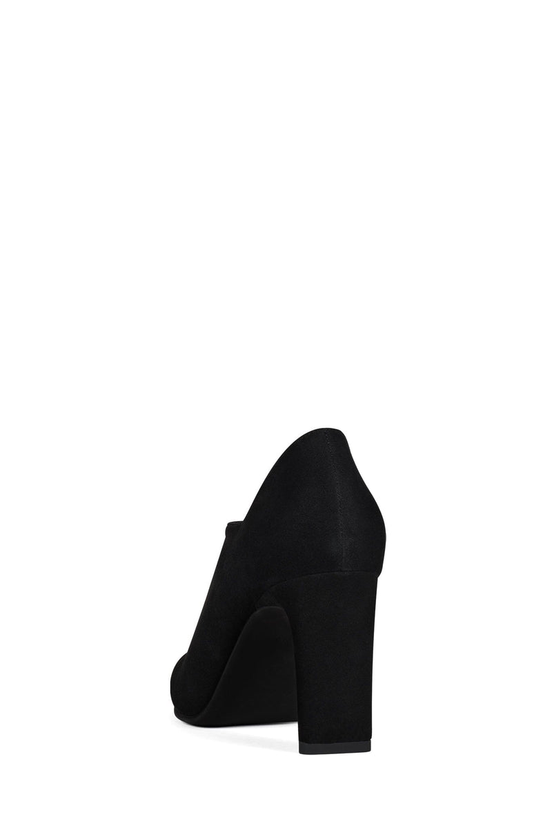 PANTOMIME Jeffrey Campbell Oxford Pump Black Suede