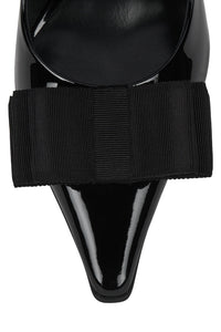 PARDON Black Patent Combo