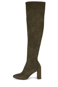 PARISAH-2 Khaki Suede
