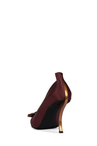 PARLIAMENT Jeffrey Campbell High-Heels Red Satin