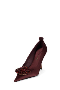 PARLIAMENT Jeffrey Campbell High-Heels Red Satin
_hover