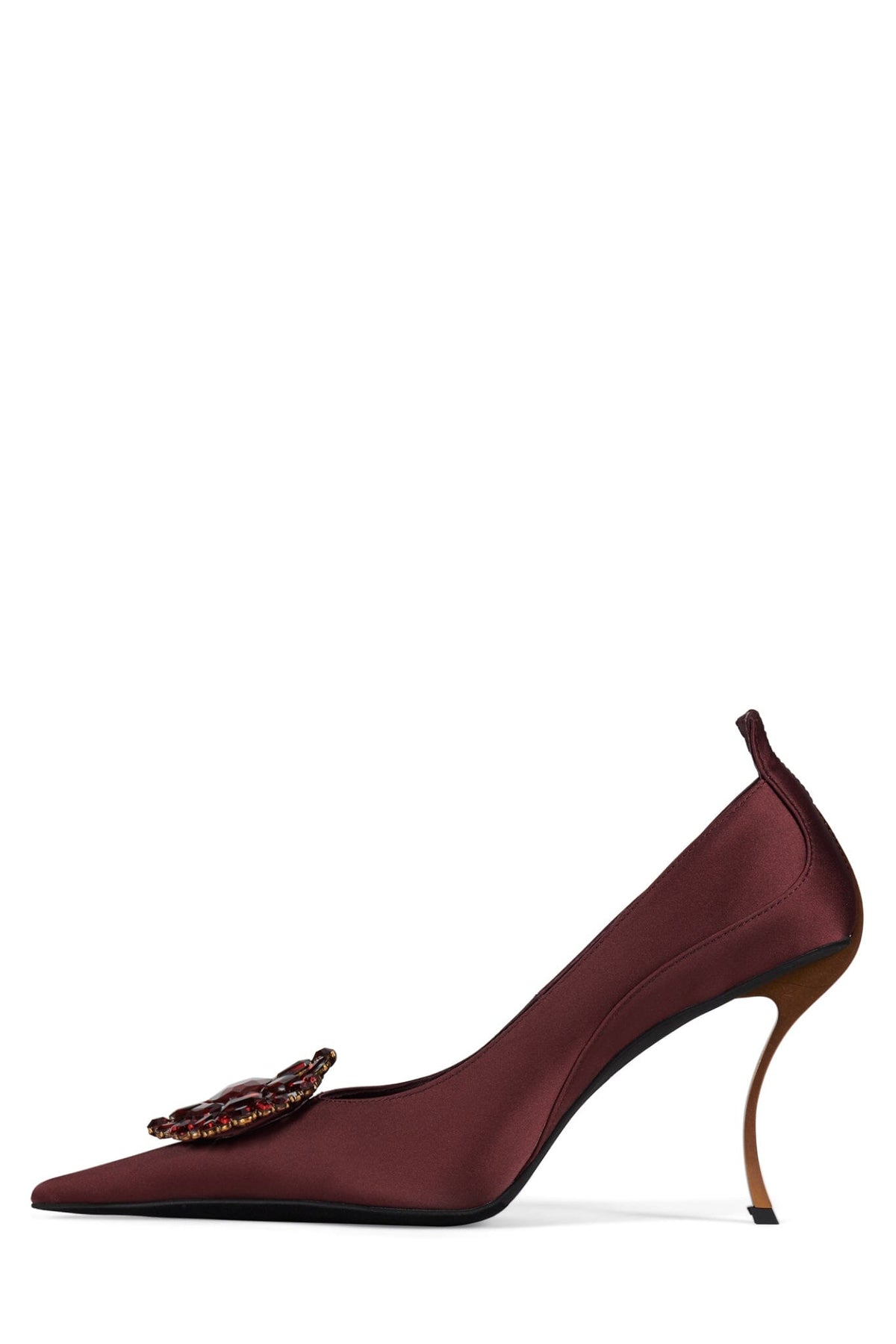 PARLIAMENT Jeffrey Campbell High-Heels Red Satin