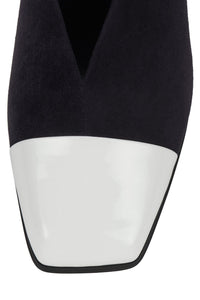 PASSAGE Jeffrey Campbell Heeled Sandal Navy White Combo  