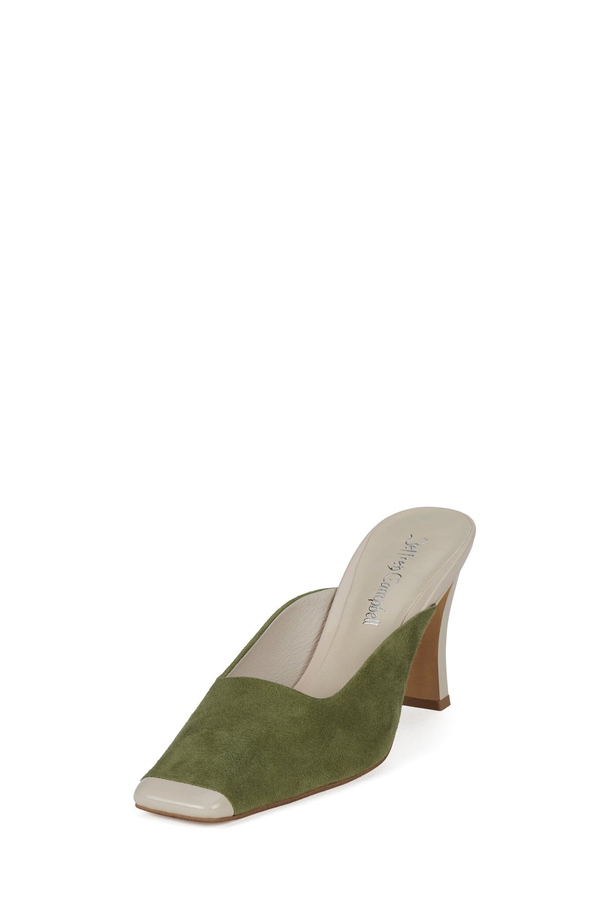 PATHOS Olive Suede Beige Combo _hover