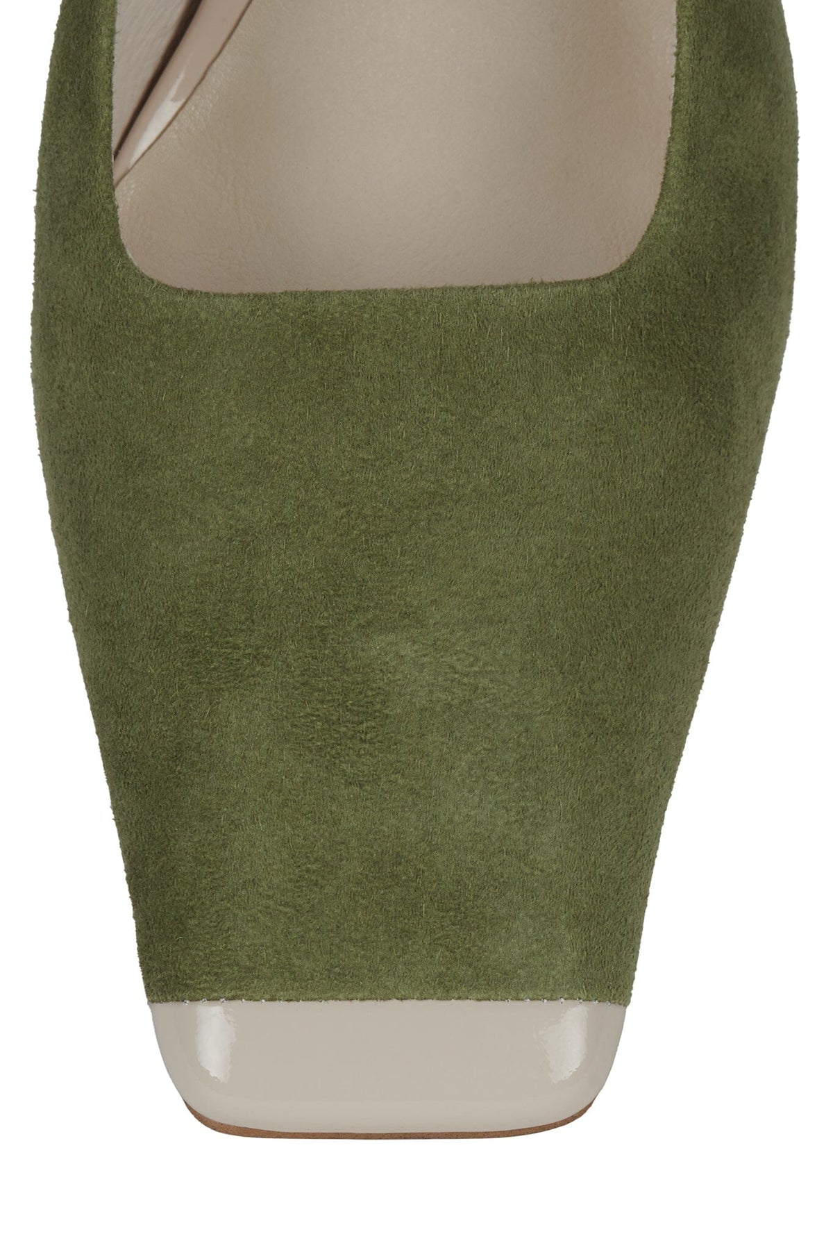 PATHOS Olive Suede Beige Combo