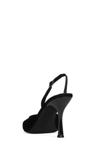 PAWS Jeffrey Campbell Heeled Sandal Black Suede