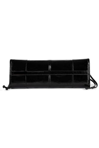 PESKY Jeffrey Campbell Shoulder Bag Black Crinkle Patent