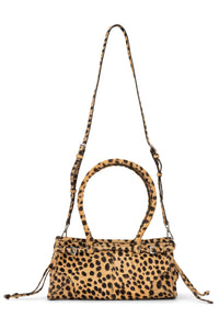 PESKY-F Jeffrey Campbell Shoulder Bag Beige Brown Spot