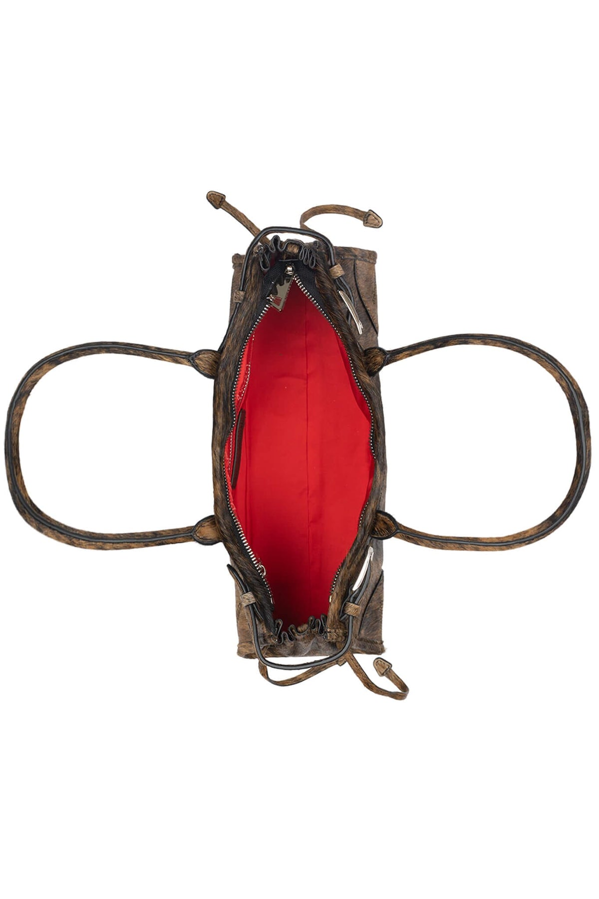 PESKY-F Jeffrey Campbell Shoulder Bag Black Brown