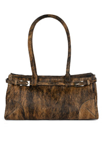 PESKY-F Jeffrey Campbell Shoulder Bag Black Brown