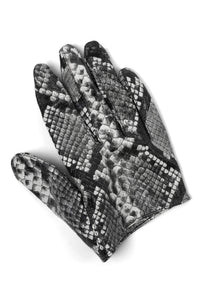 PIT-CREW Gloves YYH White Grey Python S 