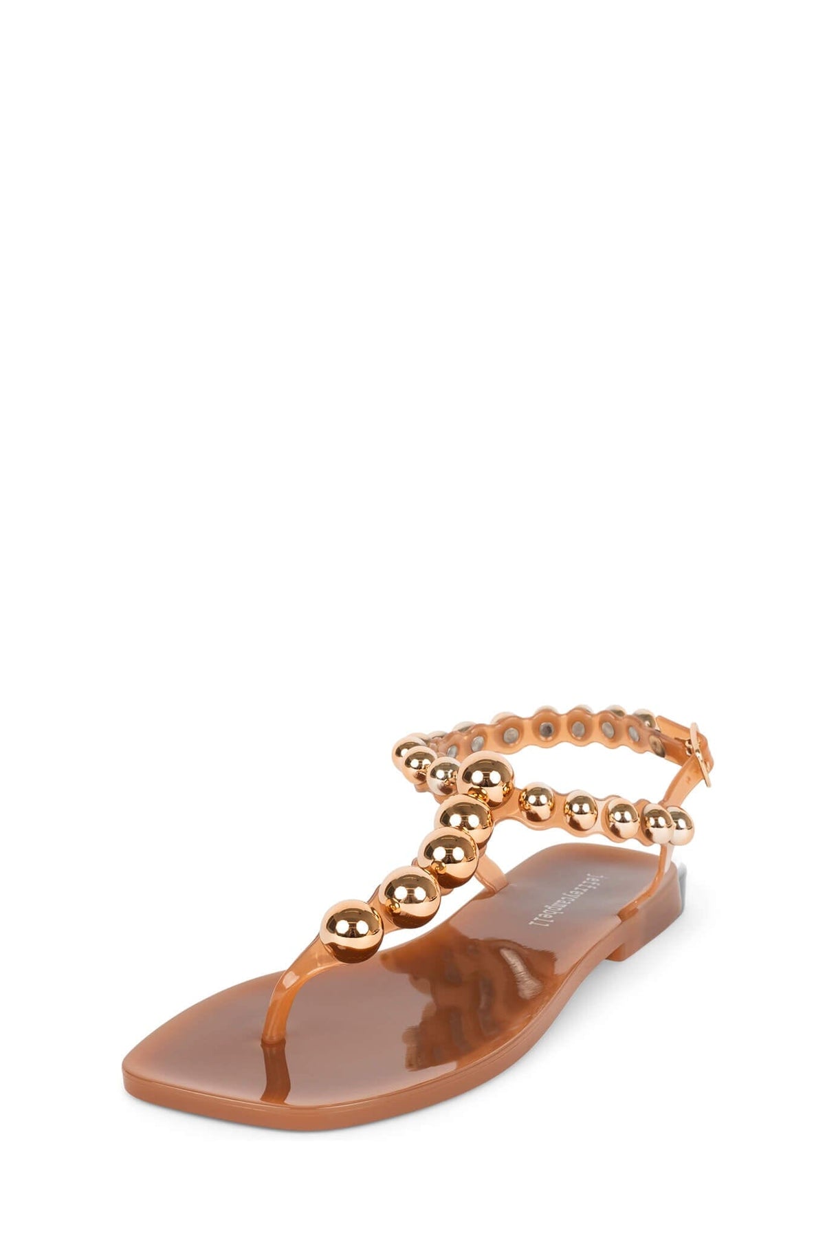 PLATED Jeffrey Campbell Thong Sandal Caramel Gold
_hover