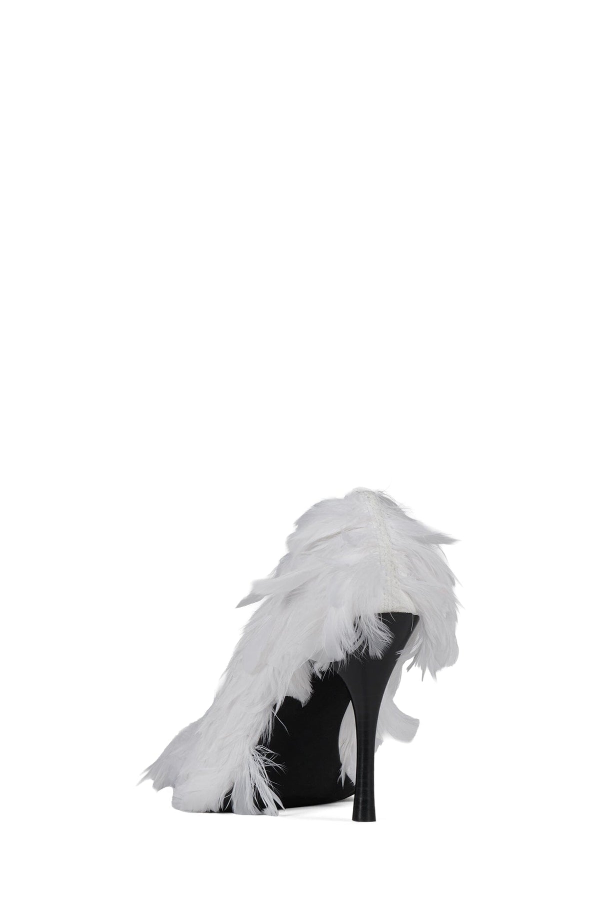 PLUMAGE Jeffrey Campbell Pump White