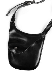 POCHETTE Black Cross-back Harness Bag