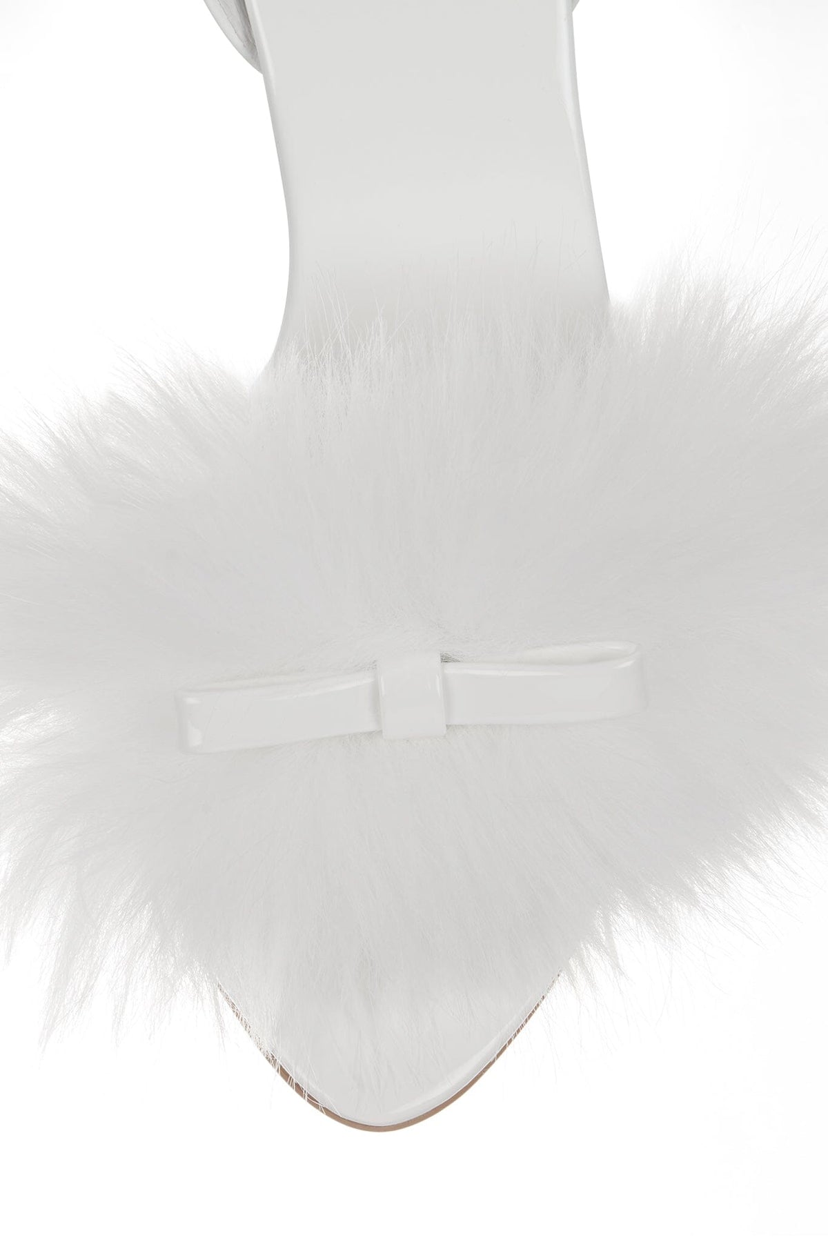 PRICE-F Heeled Sandal White Patent Combo