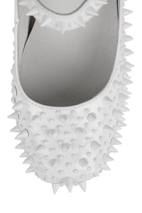 PRICKLY Jeffrey Campbell Platform Pump White Patent White 
