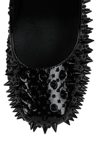 PRICKLY Jeffrey Campbell Platform Pump Black Patent Black