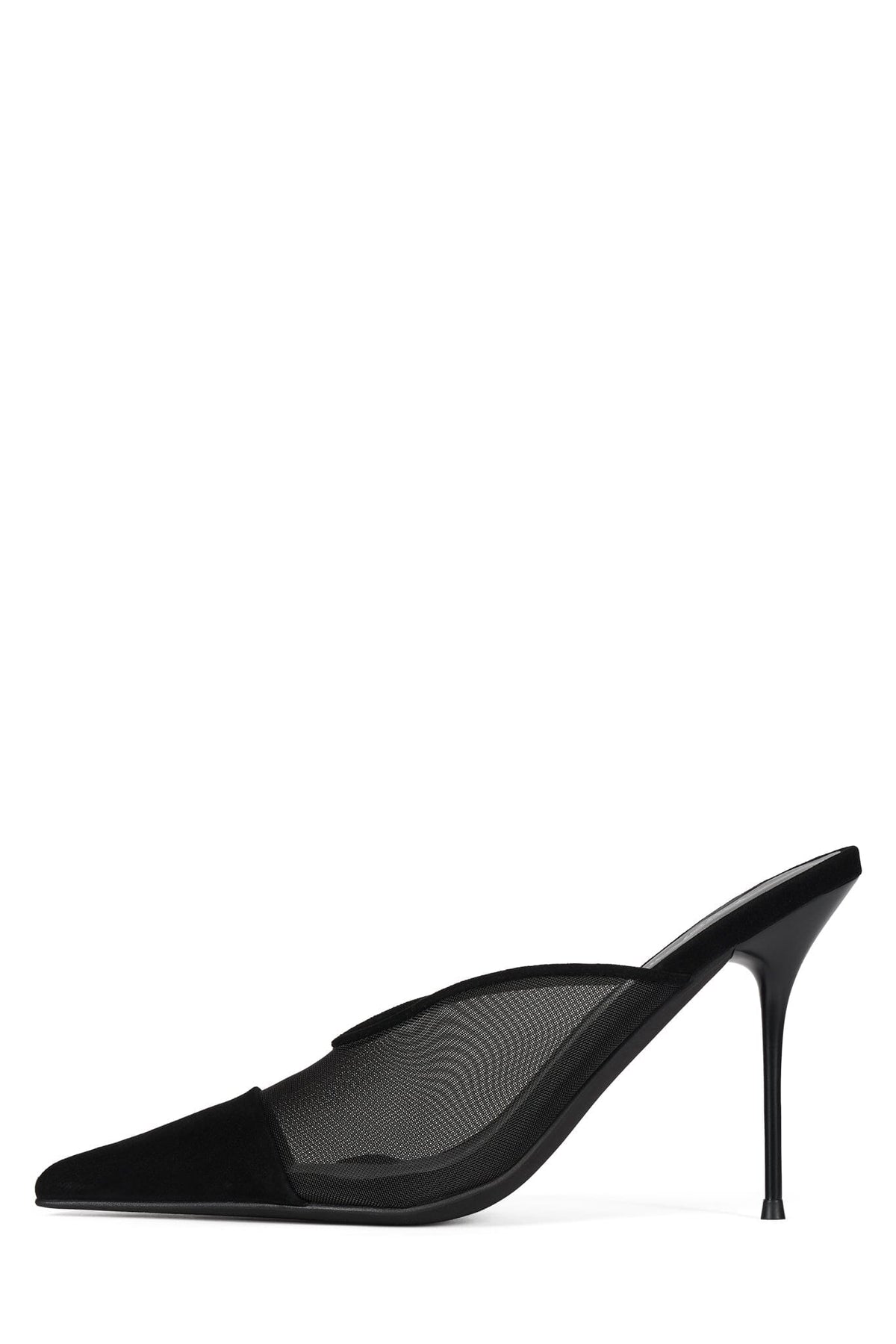 PROBLEM-MS Heeled Mule Black Combo