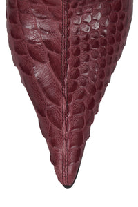 PROPOSAL Jeffrey Campbell Stiletto Boot Red Snake