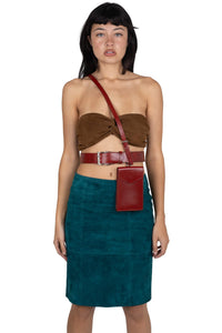 PSYCHIC TOP Jeffrey Campbell Top Brown