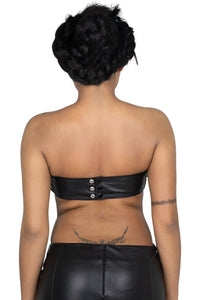 PSYCHIC TOP Jeffrey Campbell Top Black