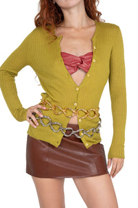 PSYCHIC TOP Jeffrey Campbell Top Red