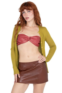 PSYCHIC TOP Jeffrey Campbell Top Red