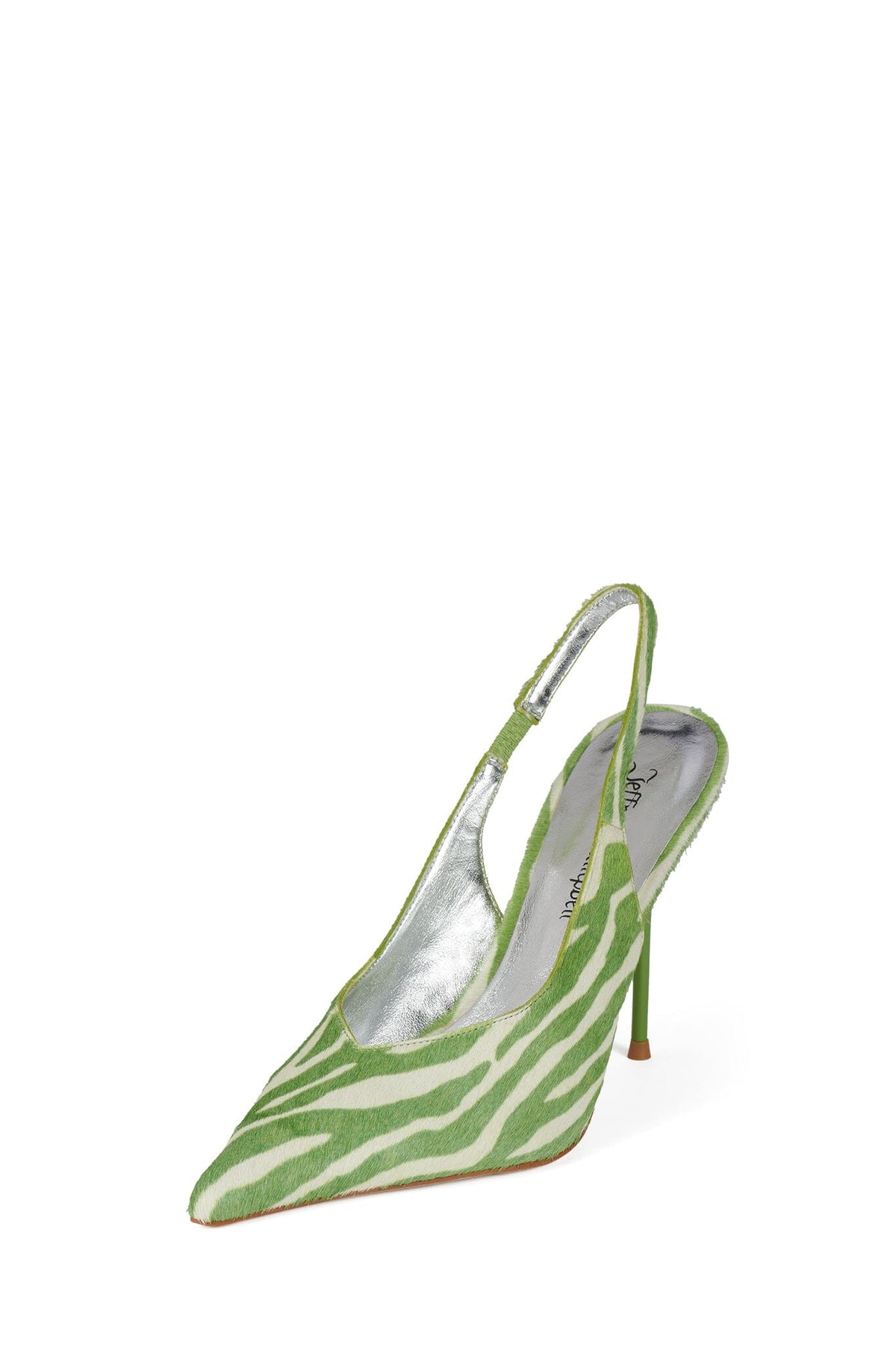 PUCKER-SF Green White Zebra _hover