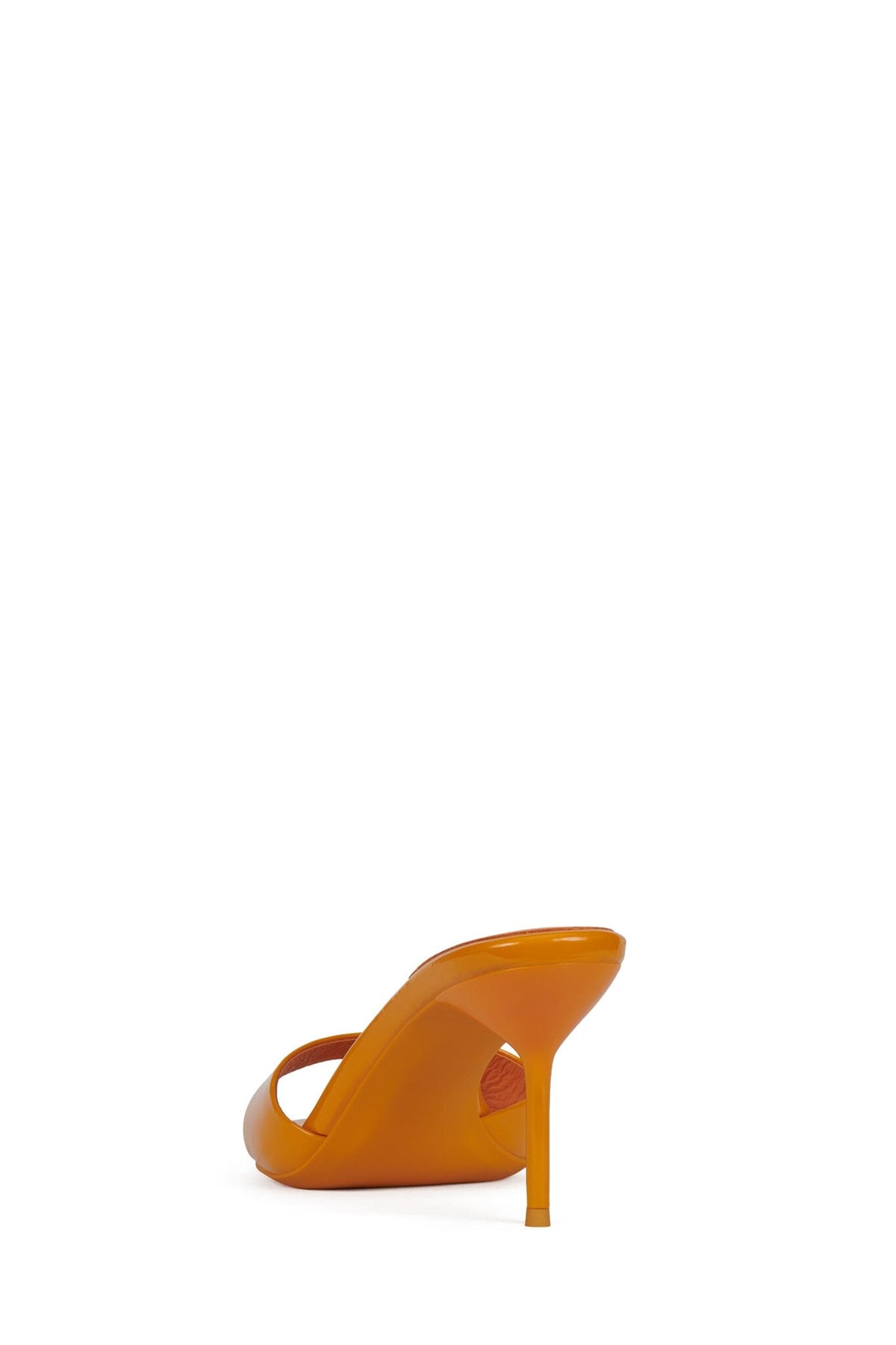 PUMPTINI Heeled Sandal Mustard Patent