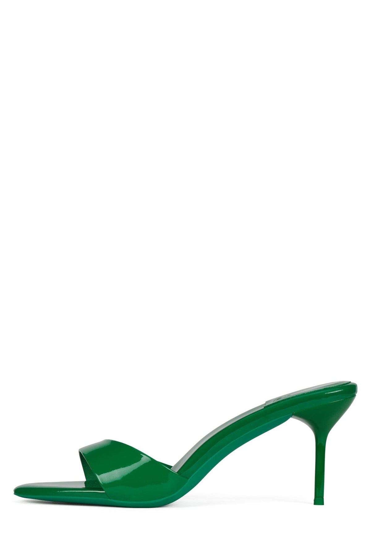 PUMPTINI Heeled Sandal Green Patent