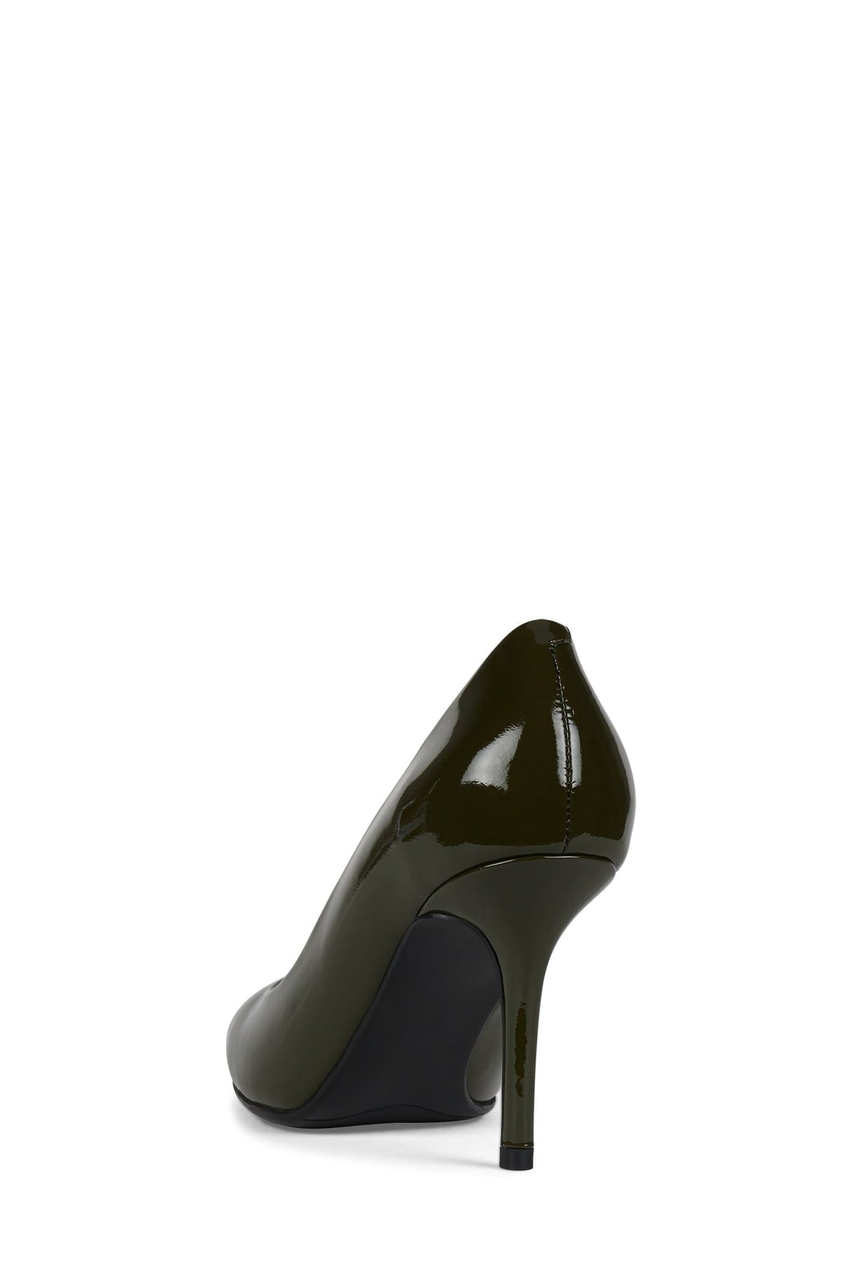 EAL-LIFE Jeffrey Campbell High Heel Olive Crinkle Patent