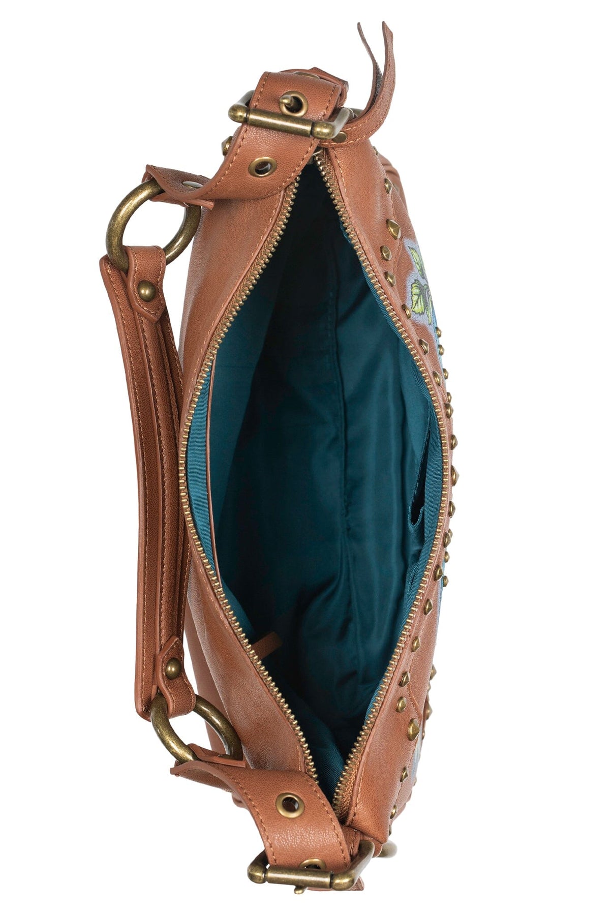 REBELLIOUS Shoulder Bag Brown Wild Combo
