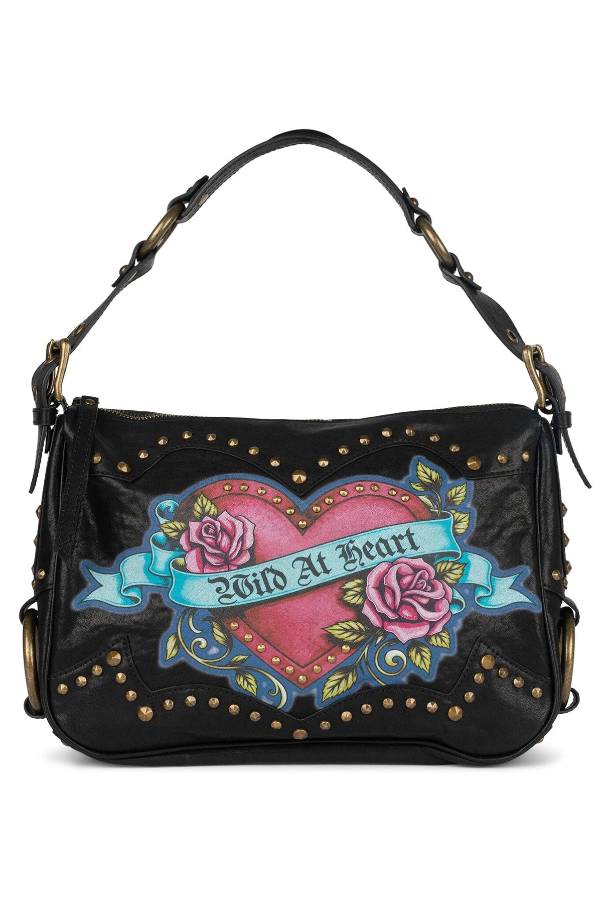 REBELLIOUS Shoulder Bag Black Wild Combo