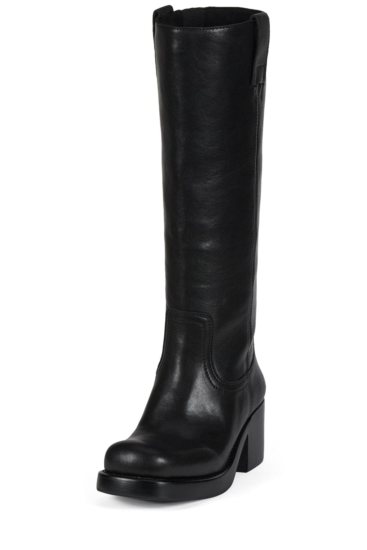 REFLECT-HI Jeffrey Campbell Knee-High Boot Black Black _hover