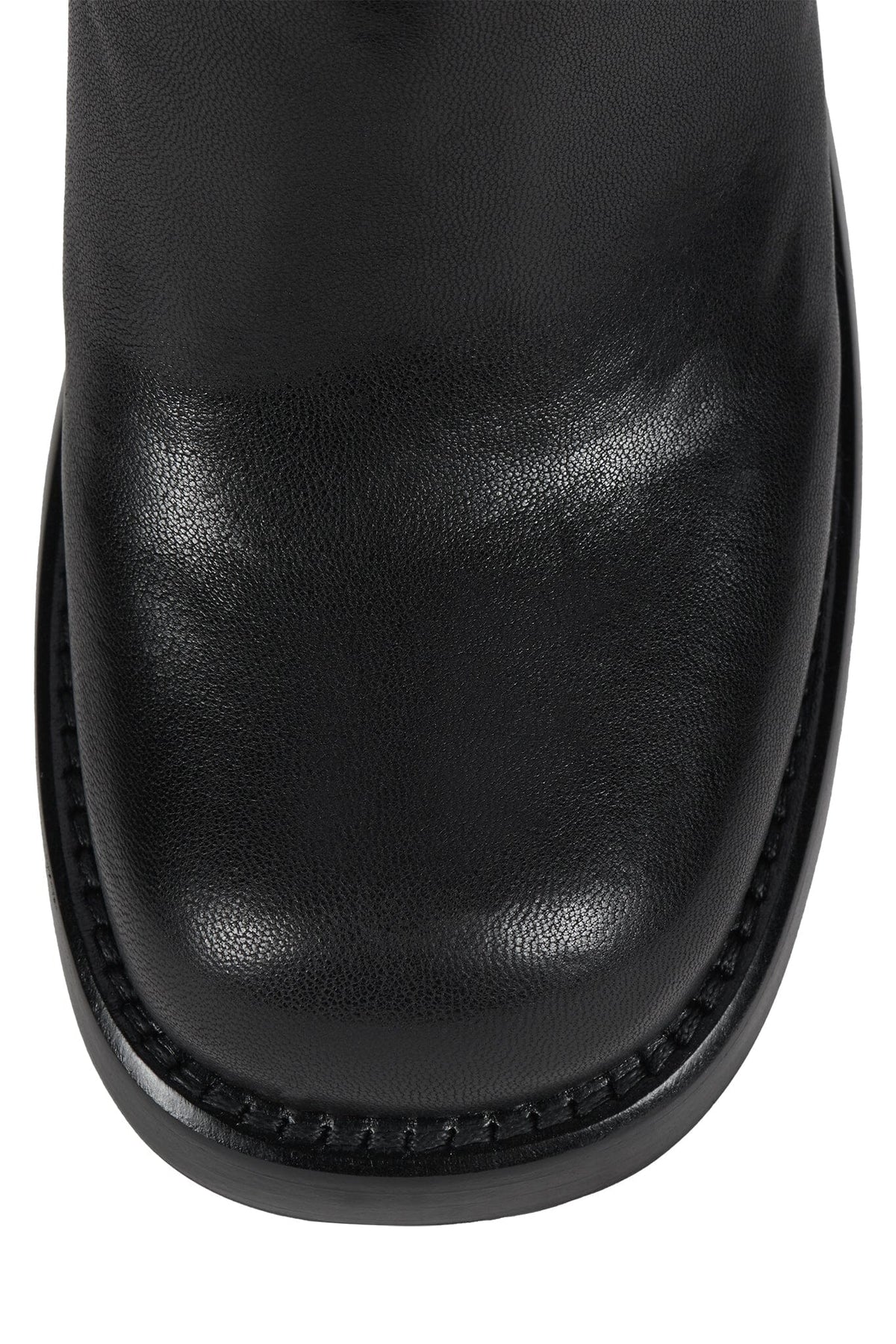 REFLECT-HI Jeffrey Campbell Knee-High Boot Black Black